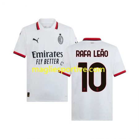 Completo Calcio AC Milan RAFA LEAO 10 Divisa Trasferta 2024-2025